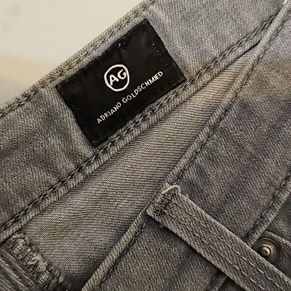 AG Prima Cigarette Leg Jeans  Grey 27 - Picture 8 of 11